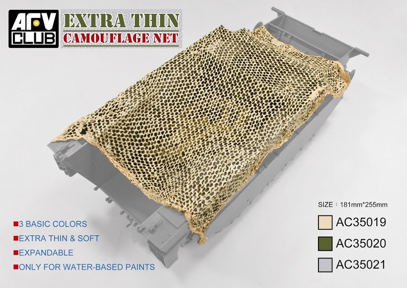 Afv Club - CAMOUFLAGE NET-Snow Gray Afv Club - CAMOUFLAGE NET-Snow Gray